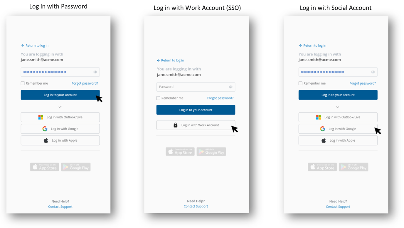 Log in to Learner Web